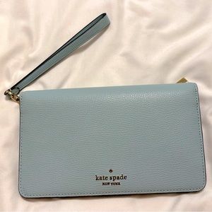 Kate Spade New York Darcy Blue Wallet Wristlet